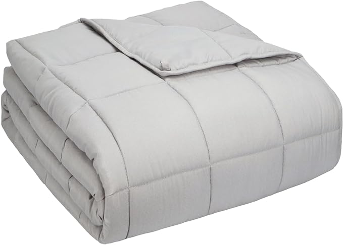 A weighted blanket. Best gifts for self-care