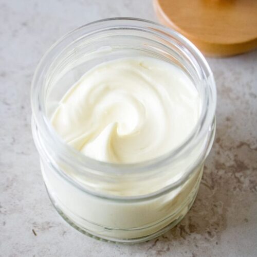 clean skin cream recipe