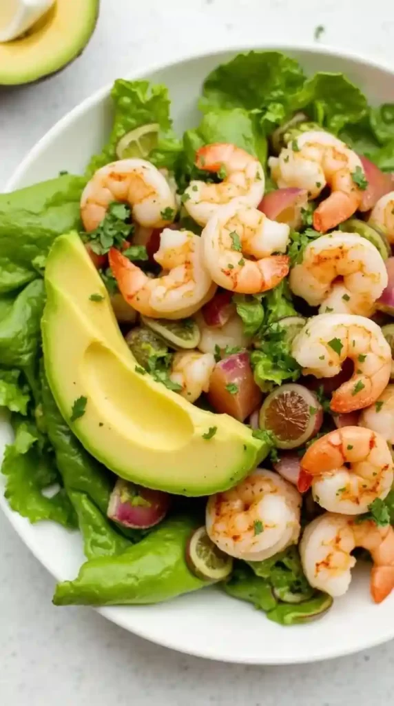 Shrimp and Avocado Salad 
