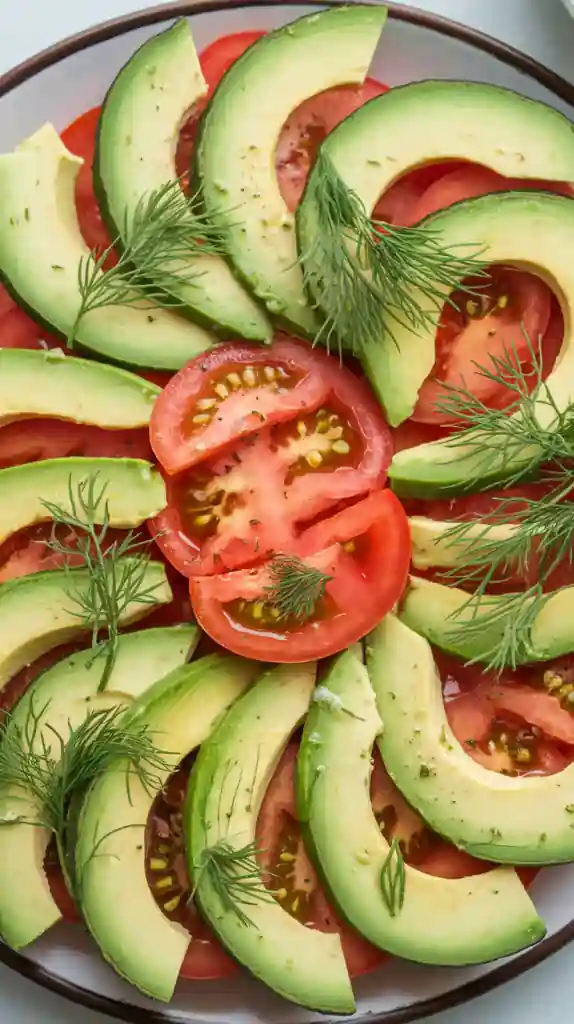 Avocado Caprese Salad
