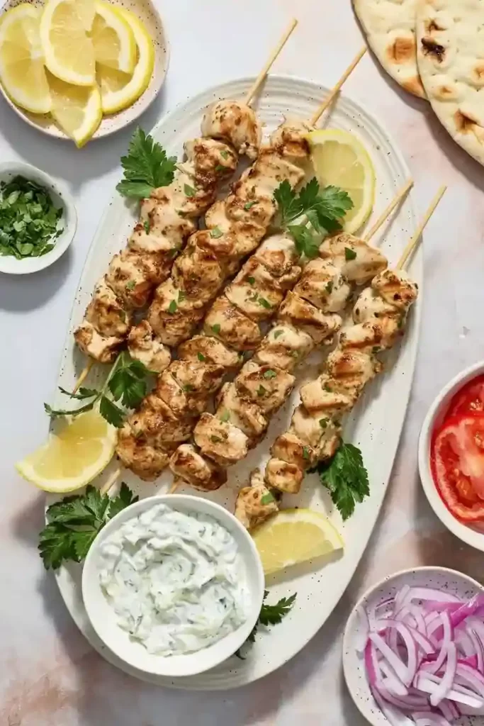 Greek Chicken Skewers
