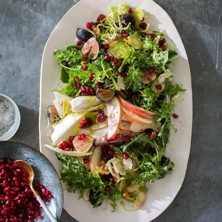 Apple, Fig & Brussels Sprouts Salad