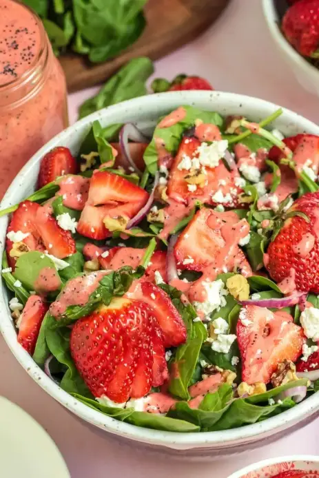 Strawberry-Turkey Spinach Recipe