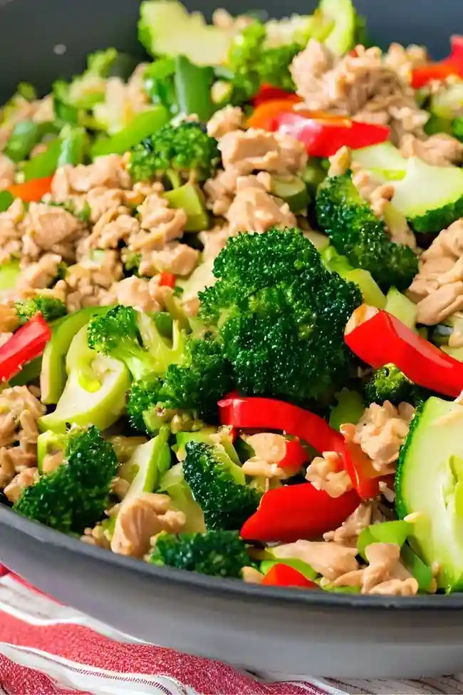 Turkey and Veggie Stir Fry