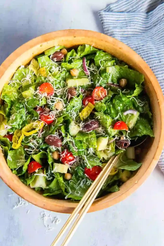 Italian Fresh Vegetable Salad 