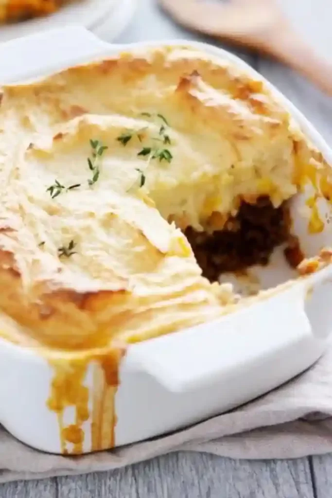 Cottage Pie with Ground Beef