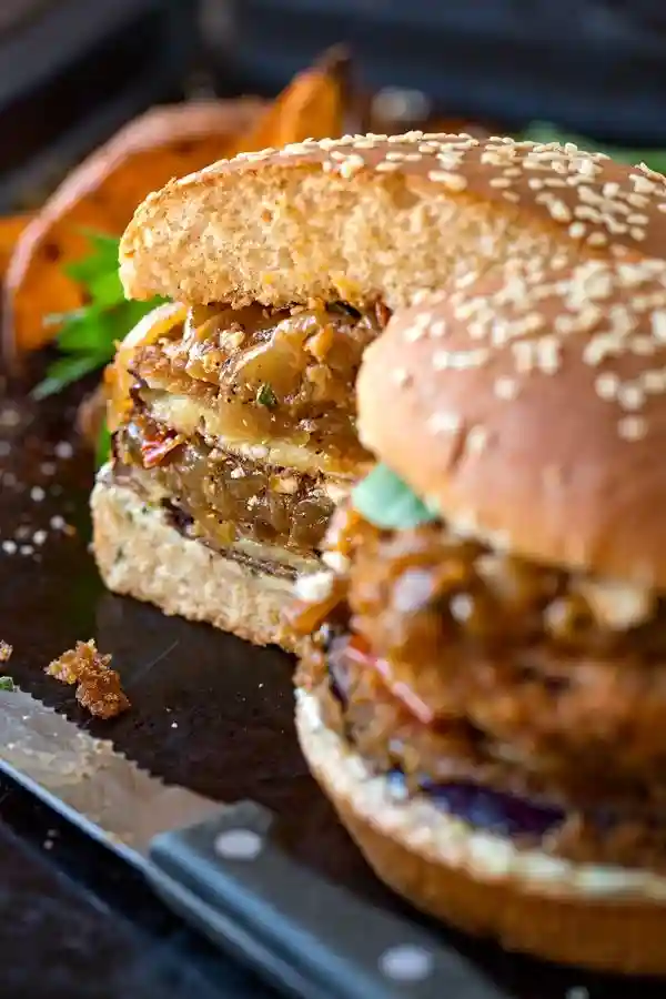 Eggplant Burger Recipe—Filipino Style