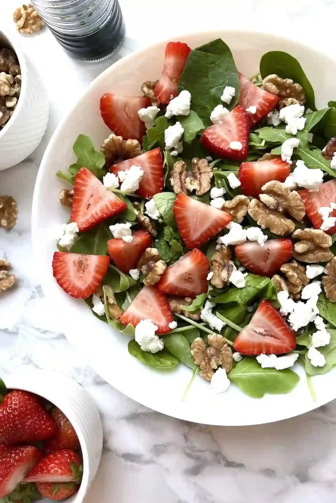 Spinach & Strawberry Salad 