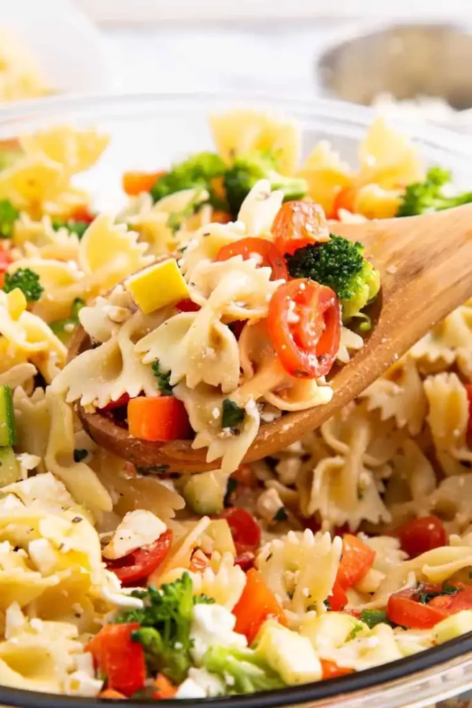 Summer Vegetable Pasta Cold Salad